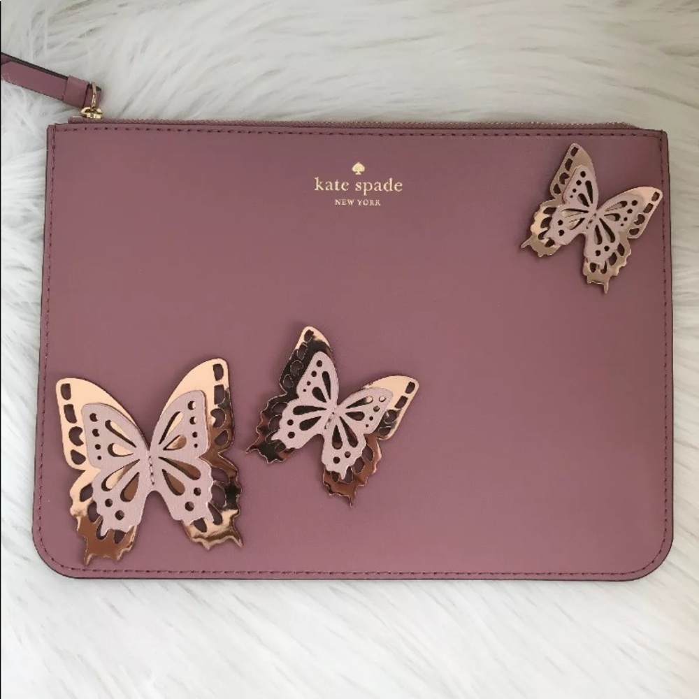 Kate spade Gia All the buzz butterfly dusty peony - Picture 1 of 5